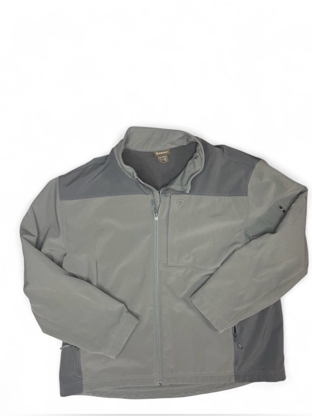 Ariat Men's Two-Tone Gray Softshell Jacket